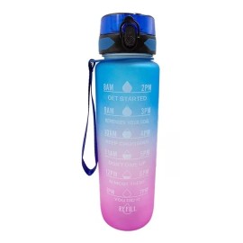 Maíz Vaso Motivacional Botella De Agua 1litro Escolar Gym Oferta