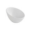 APS Zen Melamine Round Sloped Bowl White 800ml