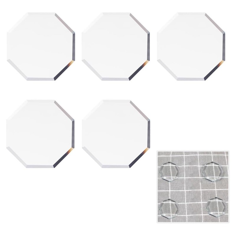 Fowecry Pack of 5 Glass Pattern Weights for Sewing, Fabric