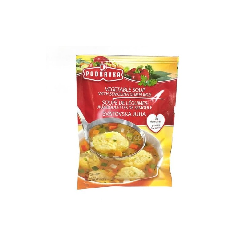 Podravka Vegetable Soup With Semolina Dumplings 2.0 oz