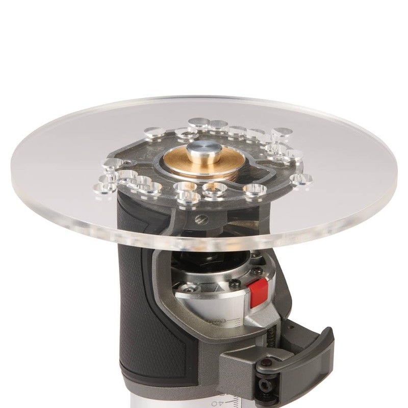 JASPER Unversal Router Base Plate for Trim Routers | Compact