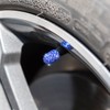 Fashion Handicraft Universal Royal Blue Crystal Tire Caps,Exclusive Bling Tire