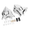 Unbranded Chrome Swingarm Covers Kit For Harley Softail 08-17 Deluxe