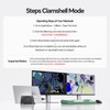 MacBook Docking Station Dual Monitor, USB C Dock Stand for