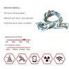 Faraday Scarf,EMF Radiation Protection Scarf-High Shielding Efficiency, Unisex. Multiple Ways
