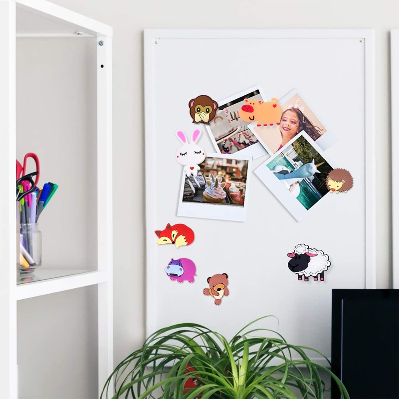 Forreen Fridge Magnets for Children, 22 Pieces Fridge Magnets Animal