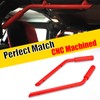 WSays Aluminum Front and Rear Grab Bar Handle Grip Set