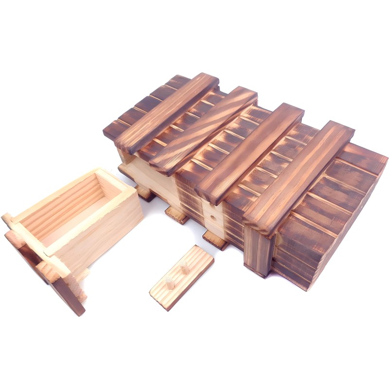 MAGIKON Brain Teaser Cube Puzzle Toy (Secret Puzzle Drawer)