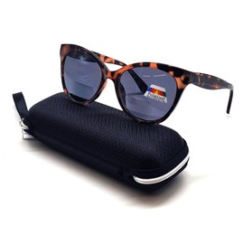 b21design Polarized & Bifocal Reading Glasses Reader Sunglasses for Women UV Protection Cateyes Vintage 1.5 2.0 2.5 3.0 (White, 2.75, x)