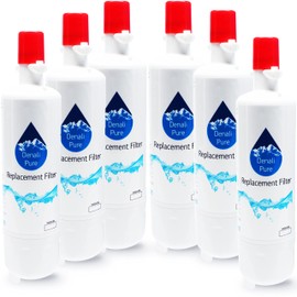 6-Pack Replacement for Home Depot HDX 1000010207 Refrigerator Water Filter - Compatible with Home Depot HDX FML-3 Fridge Water Filter Cartridge