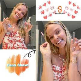 Upgrade Disposable Mascara Wands Set Eyelash Brush Lash Wand Makeup Tool for Eyelash Extensions Extremely Durable Bling Diamond Mascara for Women Girls(4 Pcs)