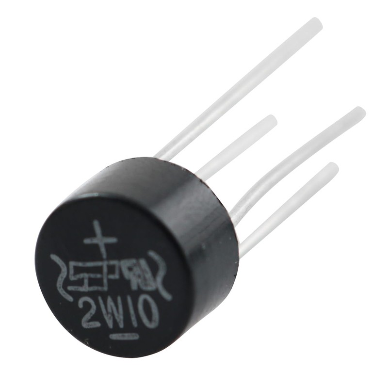 LQ Industrial 40PCS Inline Rectifier Bridge Stack 2W10 2A 1000V