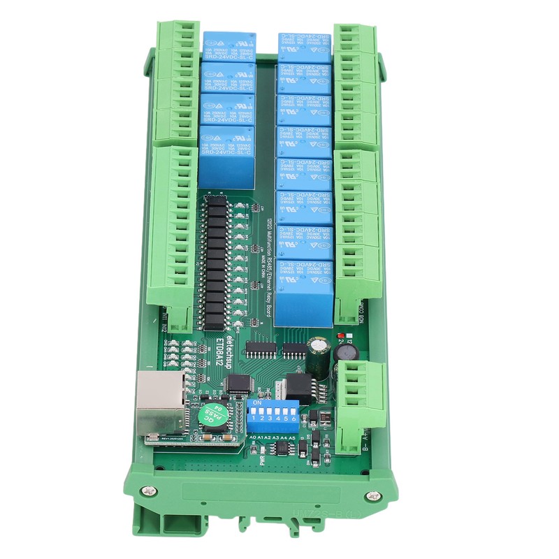 RS485 Relay Switch Module 12 DIO Ethernet RTU TCP IP