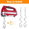 Hand Mixer Dough Hook Stainless Steel Attachments Compatible with Kitchen
