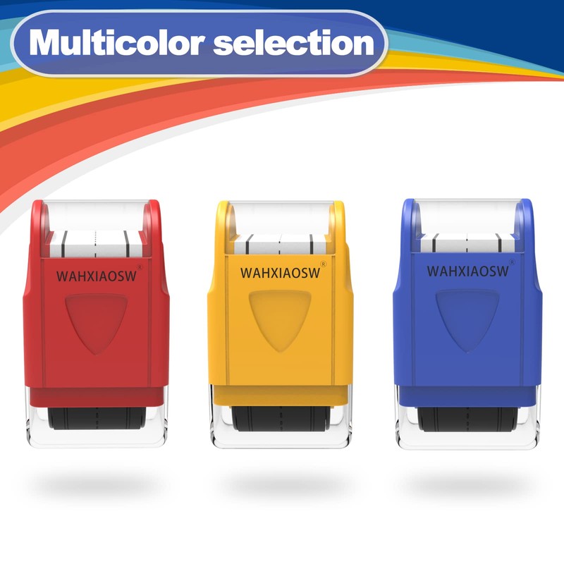 Handwriting Lines Stamp Roller Self-Inking Line Rolling Stamps Handwriting Practice