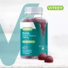 Viteey Gomitas Biotina 10000 Mcg Cabello Piel Uñas 60ct