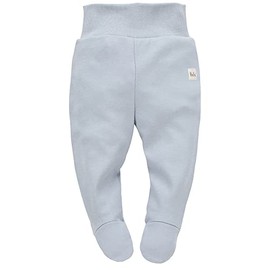Pinokio Baby Sleppants Hello 100% cotton blue in moons, Unisex Gr. 50-74 (50)