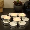 Stonebriar 20 Pack Unscented Mega Oversized Tea Light Candles with