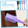 FOMIYES 4pcs Dual-sided Hair Thinning Cutter Comb for Easy Trimming