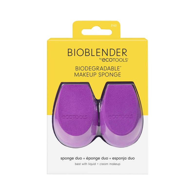 Ecotools Bioblender By Makeup Sponge Duo Pack For Liquid &