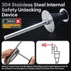 Darella Walk in Cooler Latch Handle, 304 Stainless Steel Freezer