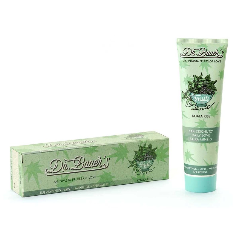 Dr. Bauer's Fruits of Love Koala Kiss Toothpaste, Toothpaste in