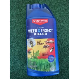 BioAdvanced Lawn Weed and Insect Killer 32 oz Concentrate