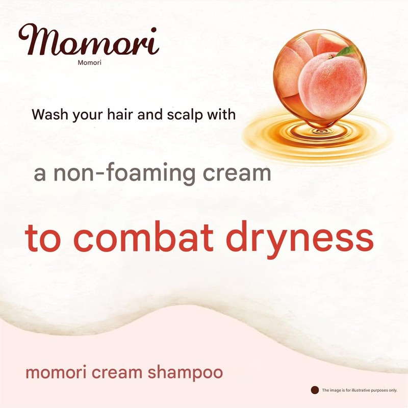 momori Cream Shampoo 420g/ 14.8 oz