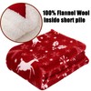ASSUGO Christmas Cuddly Blanket, Cuddly Blankets, 150 x 200 cm,