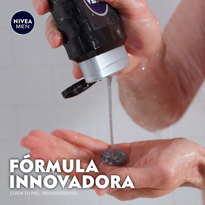 Jabón Líquido Corporal Nivea Men Active Clean 500ml