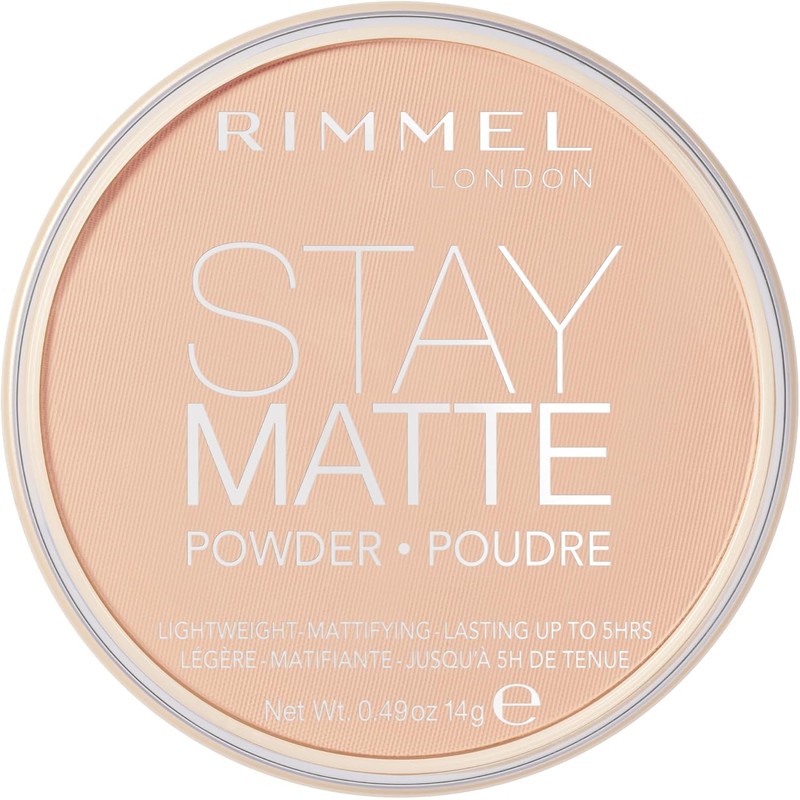 Rimmel Stay Matte Pressed Powder, Nude, 0.47 Fluid Ounce