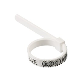 rayinblue UK Ring Sizer Measures Ring Sizes UK - A to Z with Ring Size Guide Including Ring Size Chart, Ring Sizer Gauge,Professional & Accurate for Men and Women Sizes A-Z+9