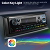 1 DIN Car Radio with Bluetooth, Single DIN Media Player