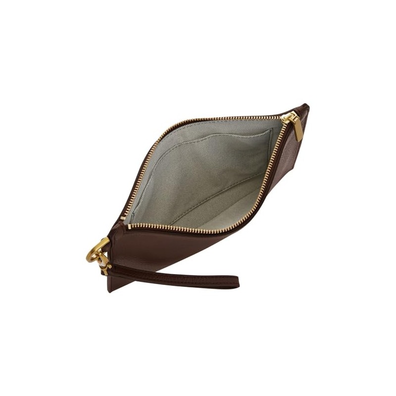 FOSSIL Espresso Wristlet, espresso