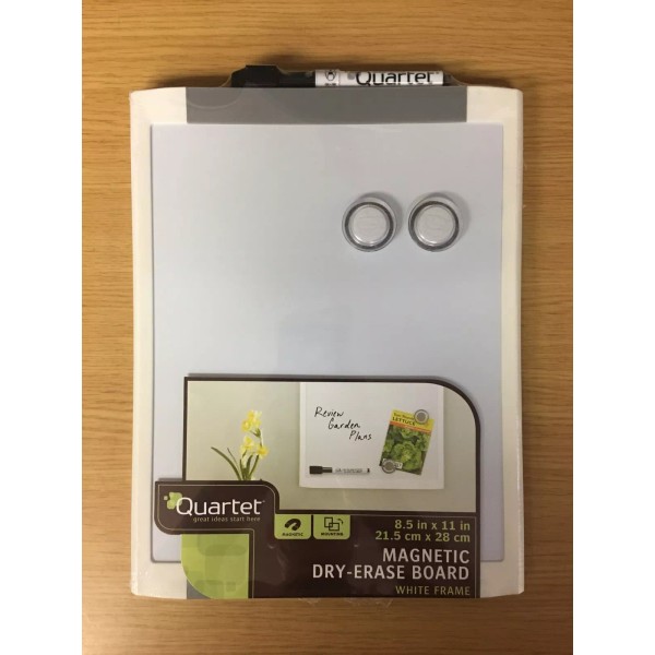 Quartet 5 each Quartet® Magnetic Dry-Erase Board (8.5" x 11")