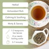 Organic Sage Loose Leaf Tea - 1oz Bag (Approx. 15