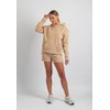 Carlheim Harper Lounge Women's Sweat Shorts, tan, XL