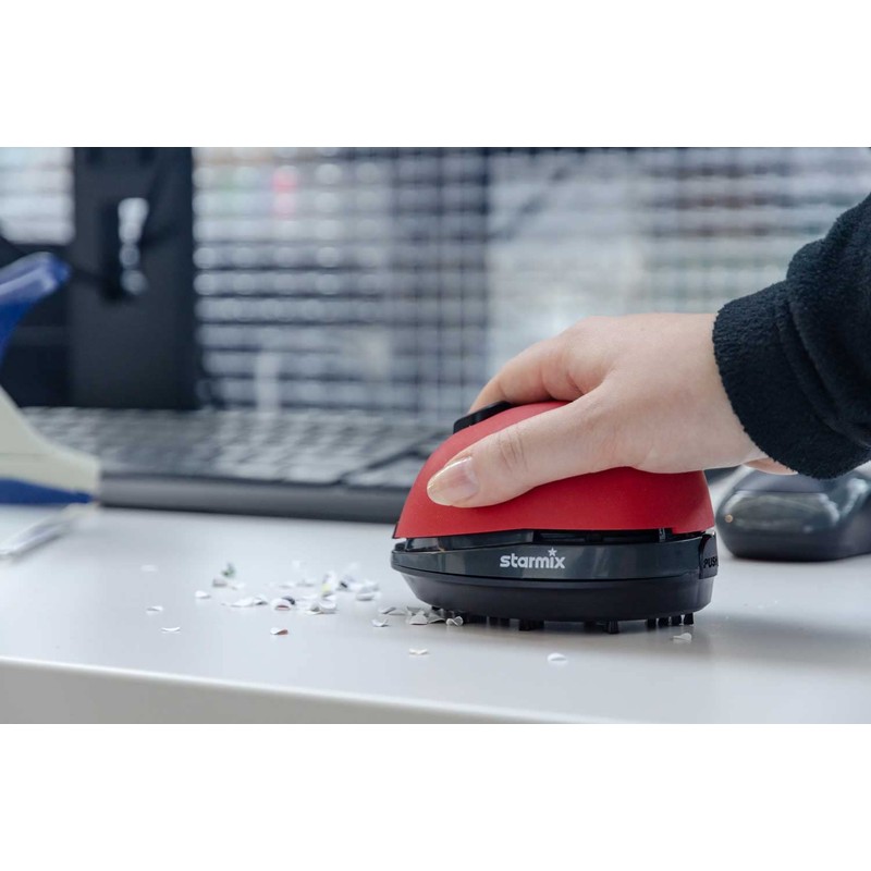 Starmix Mini Table Vacuum Cleaner - Battery Operated Handheld Vacuum