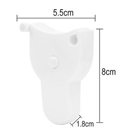 150cm Retractable Body Tape Ruler Accurate Fitness Measure Body Fat Caliper AU