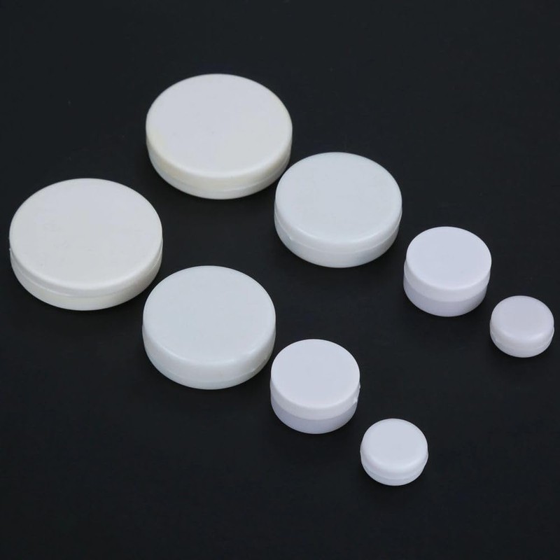 20 Pcs White Rattle Box Noise Maker Insert Squeaker Plastic