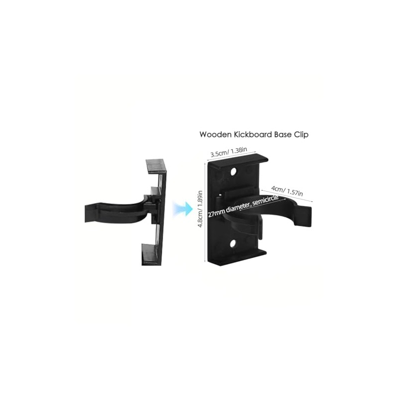 DOITOOL Clips para Patas De Gabinete Clips para Zócalo De