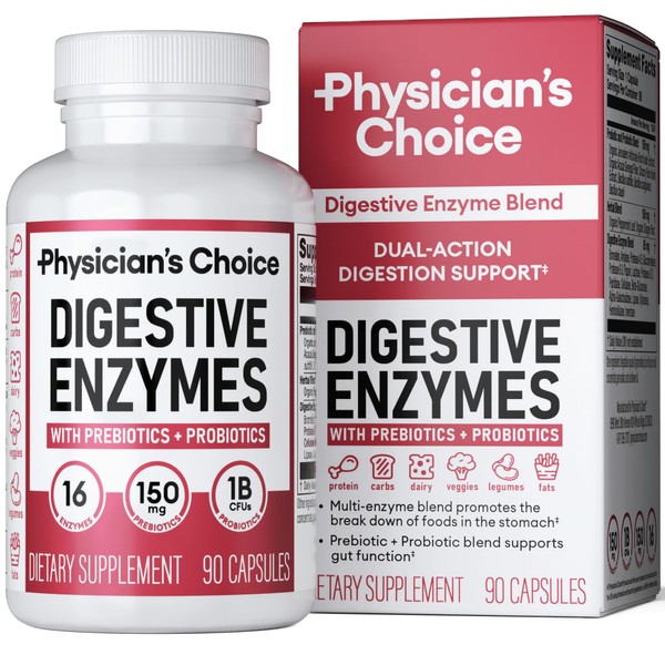 Physician's CHOICE Physician's CHOICE Digestive Enzymes - Multi Enzymes, Organic