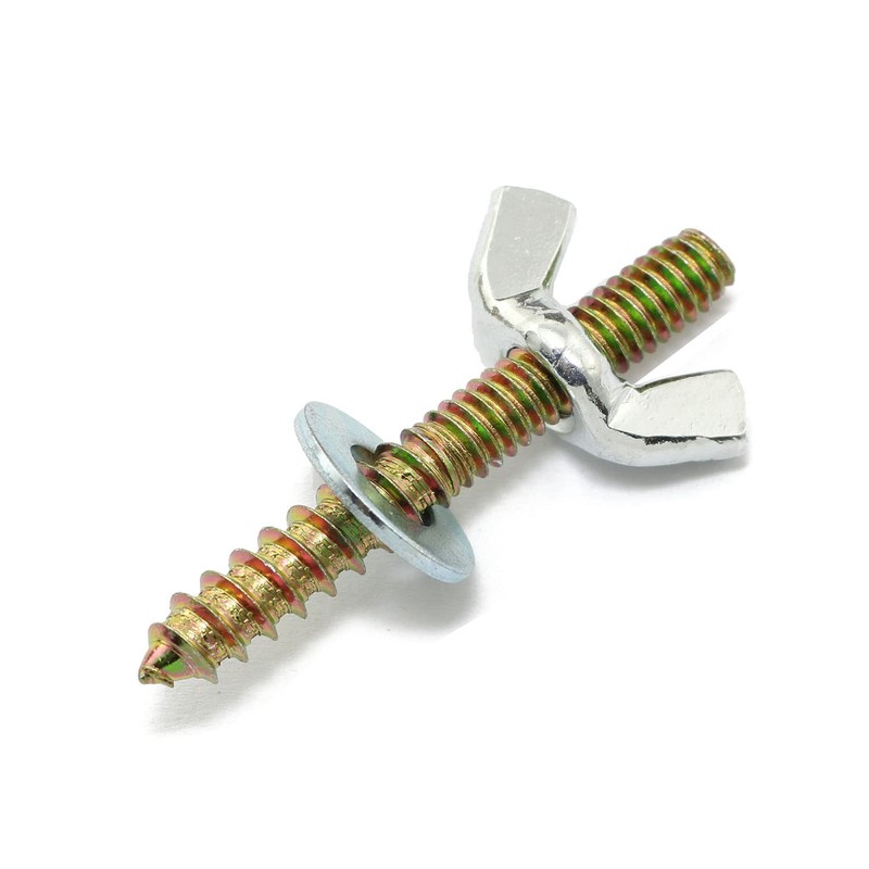 Pro Bamboo Kitchen Hanger Bolts 1/4-20 x 2 Double Head