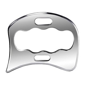 Laroal Gua Sha Scraper Massage Tool, Stainless Steel Muscle Scraper Tools, Great Tool for Mobilizing Soft Tissue, Reduce Muscle Soreness