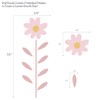 Lambs & Ivy Daisy Dreams Flower Growth Chart Wall Decals/Stickers