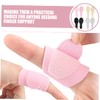 FOMIYES 4pairs Adjustable Thumb and Finger Brace Splints Breathable Finger