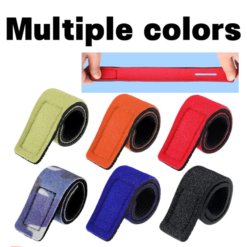 12 Pack Fishing Rod Straps,Elastic Tackle Tie Downs,Fish Pole Belts,Fishing