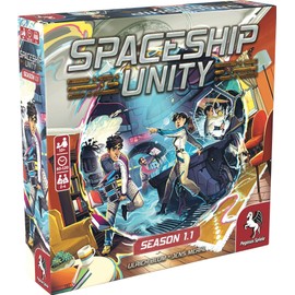Spaceship Unity – Board Game by Pegasus Spiele - 2-4 Players – 60-120 Minutes of Gameplay – Games for Game Night – Teens and Adults Ages 14+ - English Version