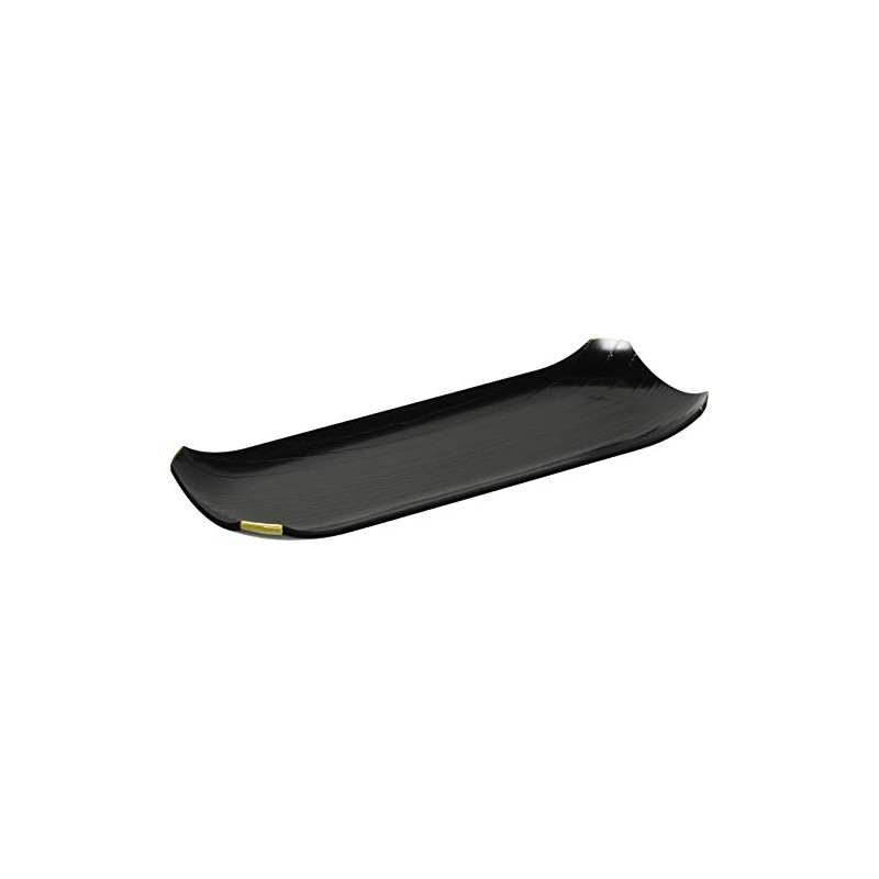 Wakaizumi Lacquerware Corner Cutting Towel Holder, Kurobuchi Gold 1-764-5