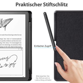 CoBak Kindle Scribe 10.2" Case - With Pen Holder, Auto Wake/Sleep, Easy to Carry and Write